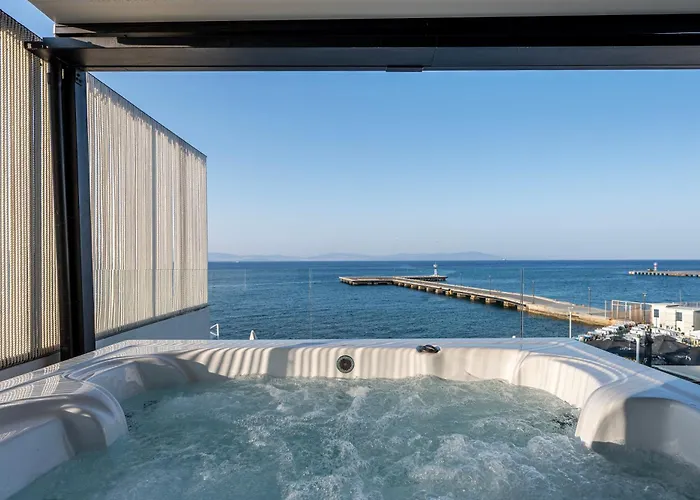 Daire Soleluna 2-on The Beach-hot Tub-smart